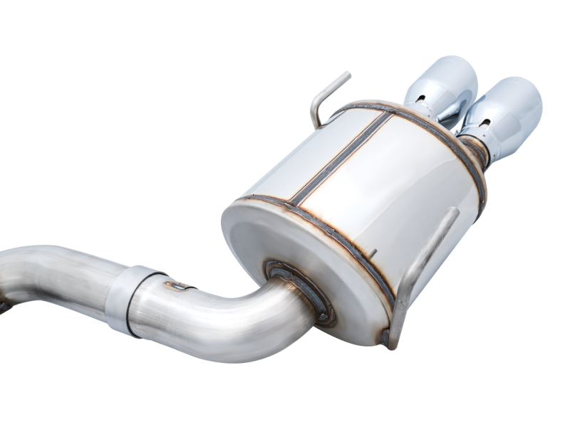 AWE Tuning 3015-42979 2022+ VB Subaru WRX Touring Edition Exhaust - Chrome Silver Tips