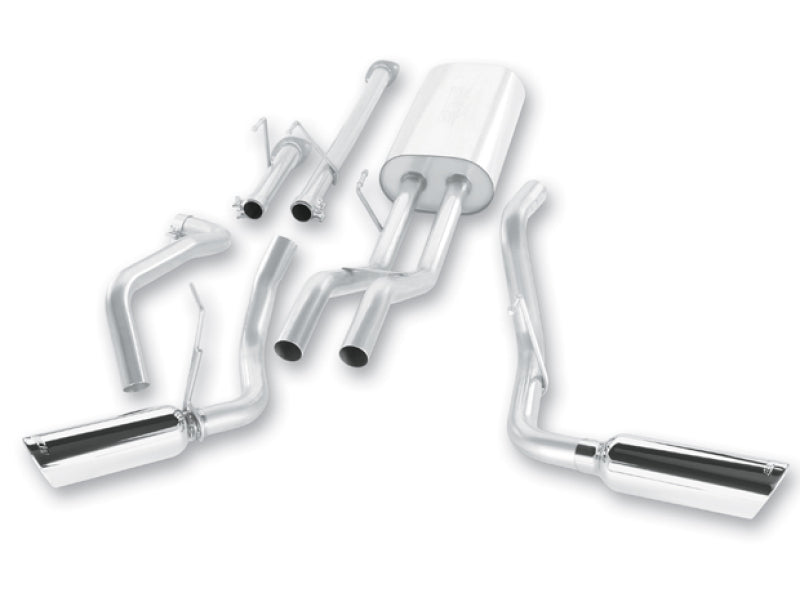 Borla 140332 09-15 Toyota Tundra 4.6L / 5.7L V8 Crew Max / Double Cab SS Dual Split Catback Exhaust