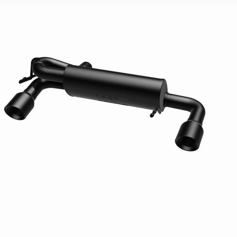 Magnaflow 19555 MagnaFlow 2021 Ford Bronco 2.3L I-4 Axle-Back Exhaust w/ Dual Split Rear Style Exit- Black Tips