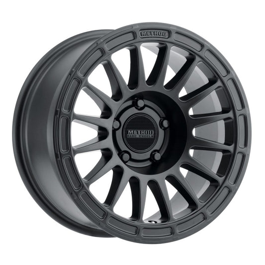 Method Wheels MR31477549530 Method MR314 17x7.5 +30mm Offset 5x108 63.4mm CB Matte Black Wheel