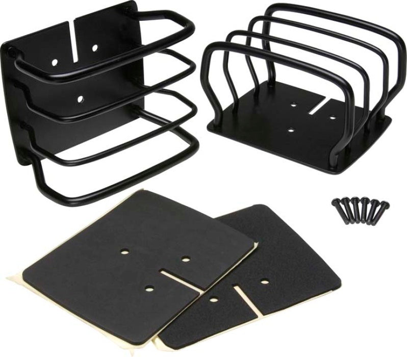 Kentrol 50497 76-06 JEEP CJ/Wrangler YJ/TJ Taillight Guard Pair - Powdercoat Black