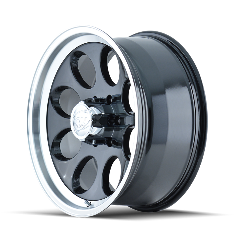 ION Wheels 171-7985B ION Type 171 17x9 / 5x139.7 BP / 0mm Offset / 108mm Hub Black/Machined Wheel