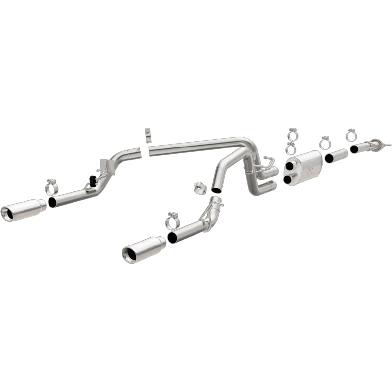 Magnaflow 19019 MagnaFlow Stainless Cat-Back Exhaust 2015 Chevy Colorado/GMC Canyon Dual Split Rear Exit 3.5in