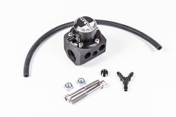 Radium Engineering 20-0200-08 Fuel Rail In Line Extra Range Pulse Damper 8AN