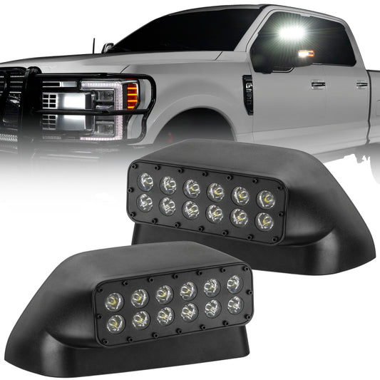 ORACLE Lighting 5908-001 17-22 Ford Super Duty LED Off-Road Side Mirror Ditch Lights