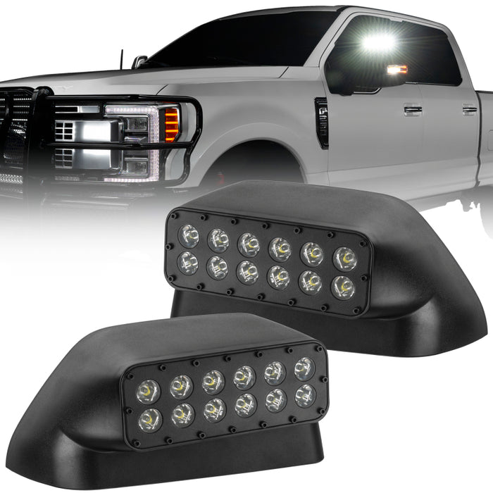 ORACLE Lighting 5908-001 17-22 Ford Super Duty LED Off-Road Side Mirror Ditch Lights