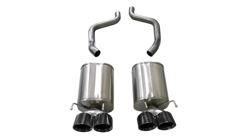 CORSA Performance 21010BLK Corsa 2005-2007 Chevrolet Corvette (C6) 6.0L/6.2L Black Xtreme Axle-Back Exhaust w/4.5in Tips