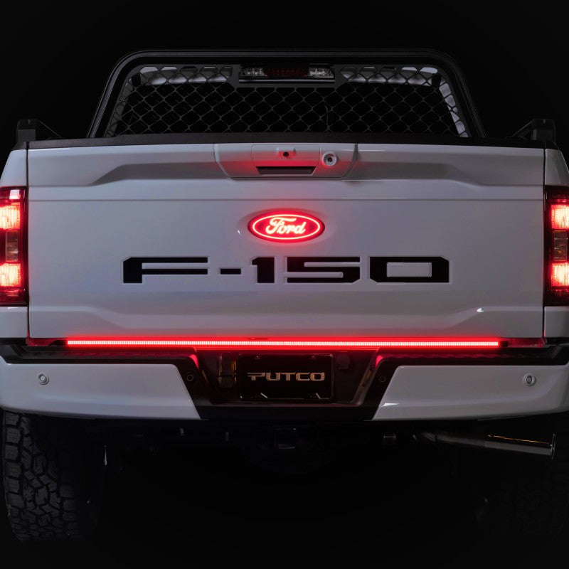 Putco 760048-08 19-24 Ford Ranger 48In Direct Fit Blade Kit Equipped Tailgate Bars w/ Halogen Taillamps