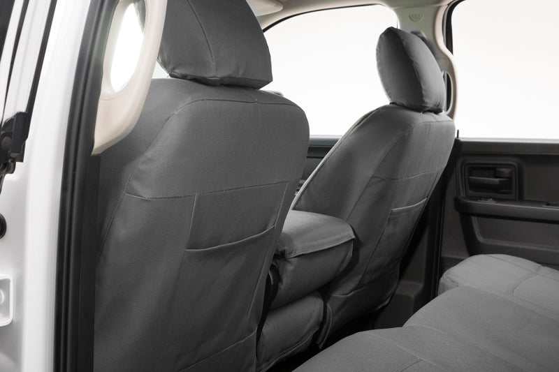 Covercraft GTF634ABCAGY 17-22 Ford F250 Carhartt PrecisionFit Custom Front Row Seat Covers - Gravel