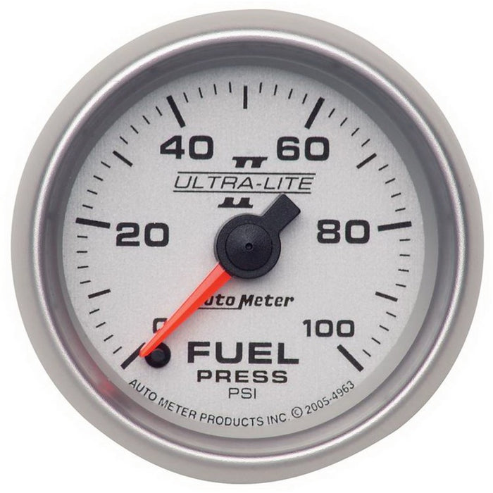 Autometer ATM4963 2-1/16in U/L II Fuel Pressure Gauge 0-100psi
