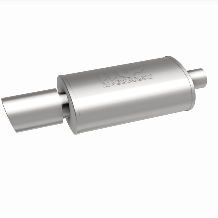 Magnaflow 14829 MagnaFlow Muffler W/Tip Mag SS 14X5X8 2.25/4.