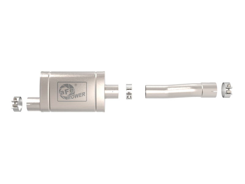aFe 49C44121 Apollo GT Series 409 Stainless Steel Muffler Upgrade Pipe GM Silverado/Sierra 1500 19-20 V8-5.3L