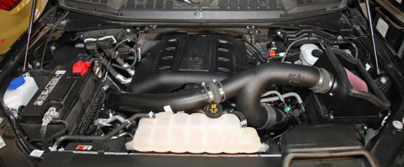 K&N Engineering 63-2592 K&N 15-16 Ford F-150 3.5L V6 F/I Performance Intake Kit