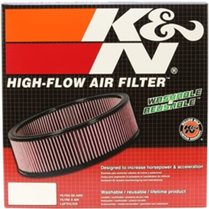 K&N Engineering E-1220 K&N Replacement Air Filter GM CARS V8, 1966-76