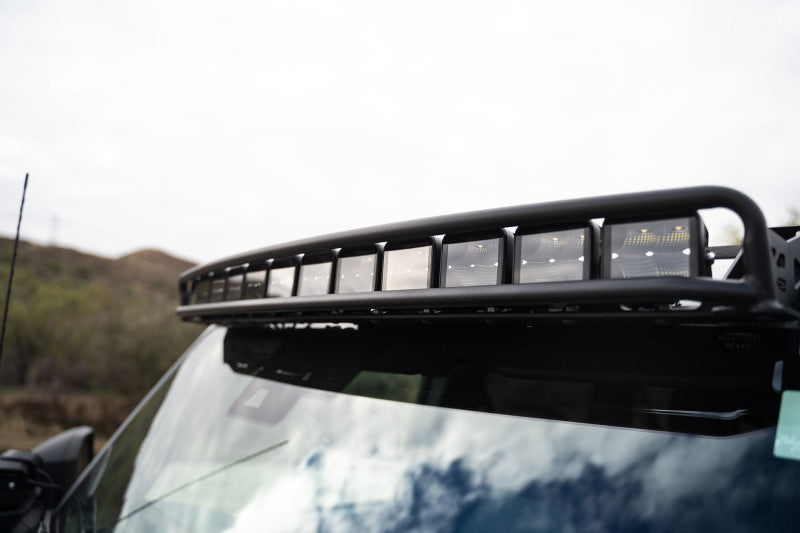 DV8 Offroad LBBR-03 DV8 21+ Ford Bronco Curved Light Bracket for 12 3in. Pod Lights