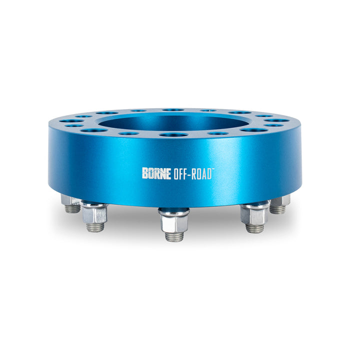 Mishimoto BNWS-008-500BL Borne Off-Road Wheel Spacers 8x165.1 116.7 50 M14 Blue