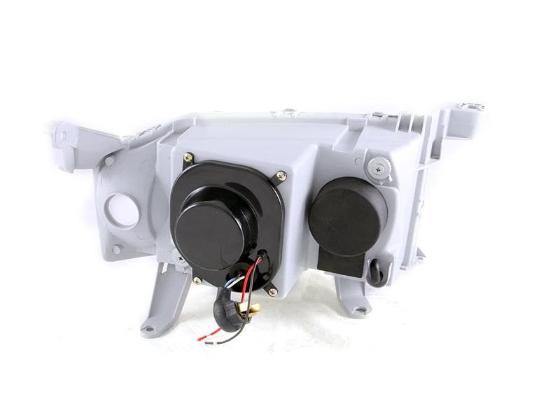 ANZO 121347 2004-2007 Scion Xb Projector Headlights w/ Halo Black G2