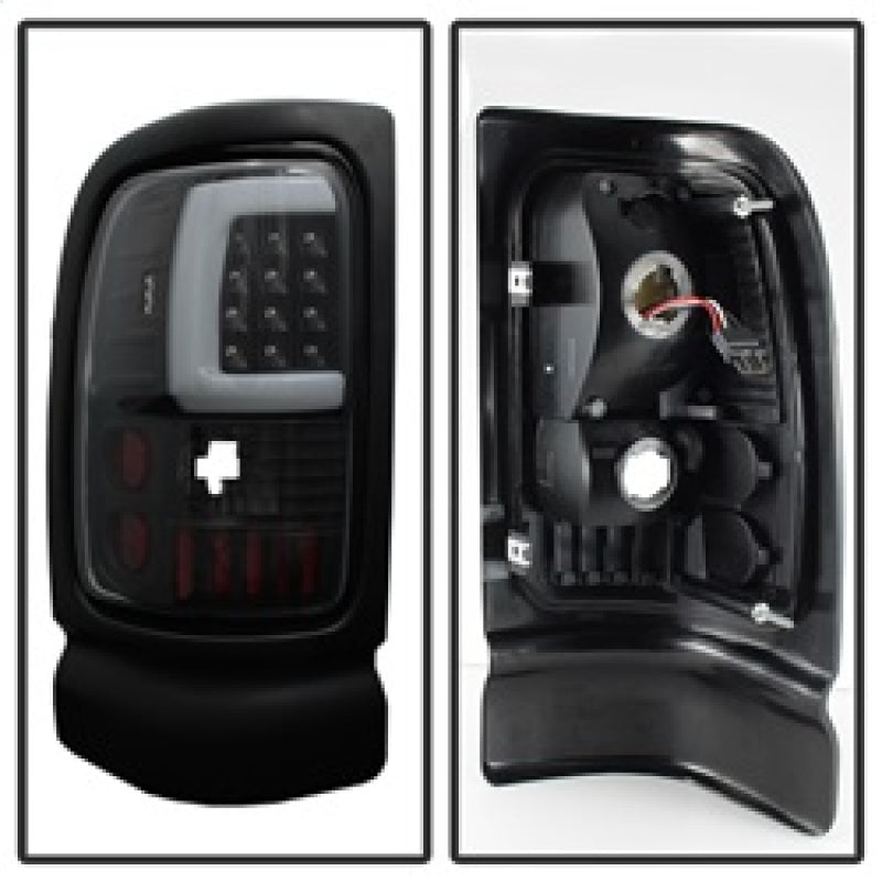 SPYDER 9038860 xTune Dodge RAM 1500 94-01 Tail Lights - Light Bar LED - Black ALT-ON-DRAM94V3-LBLED-BK