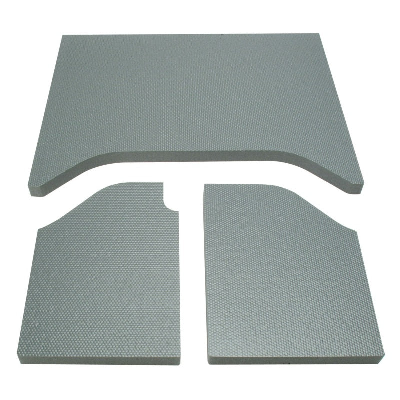 DEI 50134 07-10 Jeep Wrangler JK 2-Door Boom Mat Headliner - 3 Piece - Gray