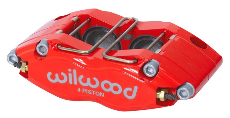 Wilwood 120-14706-RD Caliper- DPR-DS - Red 1.62in Piston 0.810in Rotor - Dust Seal