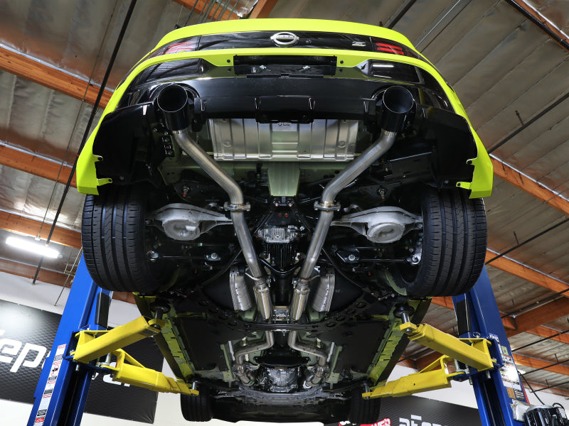 aFe 49-36138-C POWER Takeda 2023 Nissan Z 2 1/2in 304 SS Cat-Back Exhaust System w/ Carbon Fiber Tips