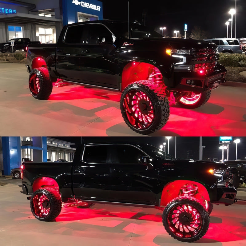 ORACLE Lighting 5796-333 Oracle Bluetooth Underbody Rock Light Kit - 4 PCS - ColorSHIFT