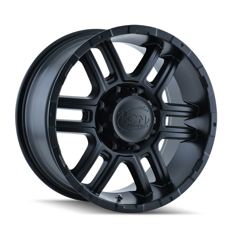 ION Wheels 179-7885MB ION Type 179 17x8 / 5x139.7 BP / 10mm Offset / 108mm Hub Matte Black Wheel
