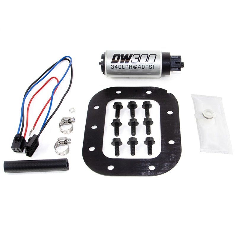 DeatschWerks 9-301-1028 86-89 Chevy Corvette 5.7L DW300 340 LPH In-Tank Fuel Pump w/ Install Kit