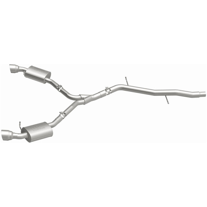 Magnaflow 19390 MagnaFlow 18-19 Audi A5 Dual Exit Polished Stainless CatBack Exhaust - 3in Main Piping Diameter
