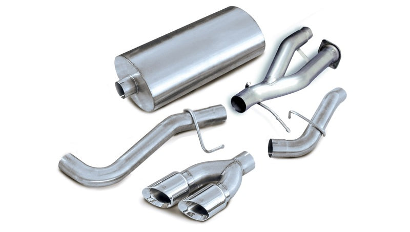 CORSA Performance 14220 Corsa 2002-2006 Cadillac Escalade 6.0L V8 Polished Sport Cat-Back Exhaust