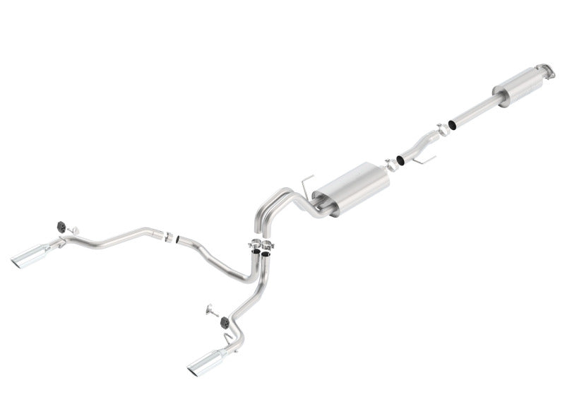 Borla 140614 15-16 Ford F-150 2.7L/3.5L V6 / 5.0L V8 Ext. Cab Std. Bed CB Exh Touring Single Split Rear Ext