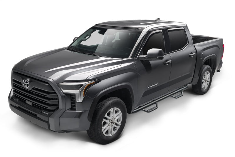 N-Fab T0798CC-6-TX Nerf Step 07-17 Toyota Tundra CrewMax 5.6ft Bed - Tex. Black - Bed Access - 3in
