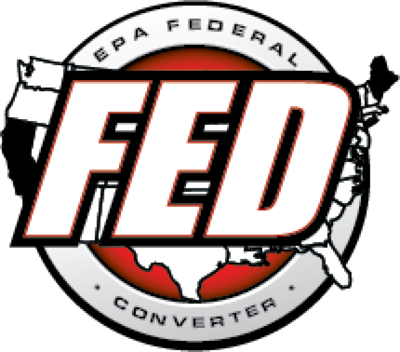 Magnaflow 94007 MagnaFlow Conv Univ 2.5/2 S/D FED