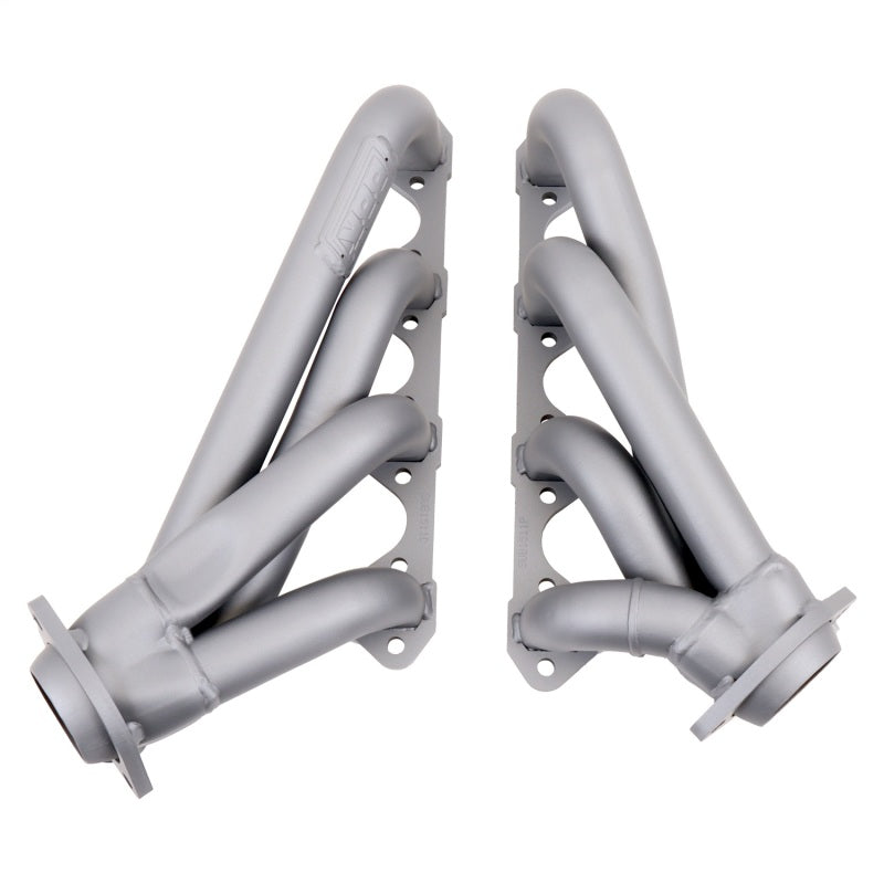 BBK 1511 79-93 Mustang 351 Swap Shorty Unequal Length Exhaust Headers - 1-5/8 Titanium Ceramic