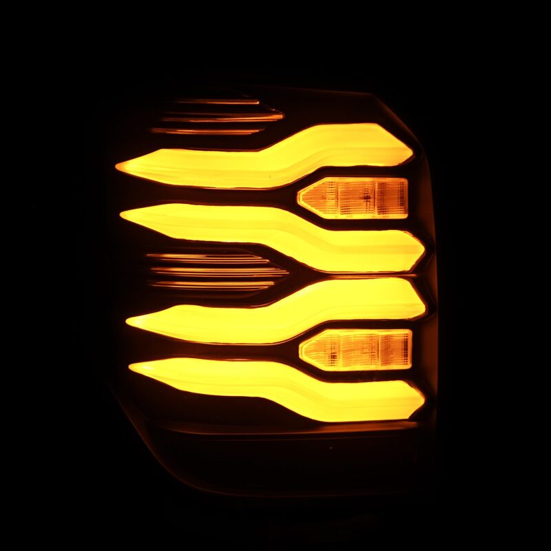 AlphaRex 690040 10-21 Toyota 4Runner LUXX LED Taillights Blk w/Activ Light/Seq Signal