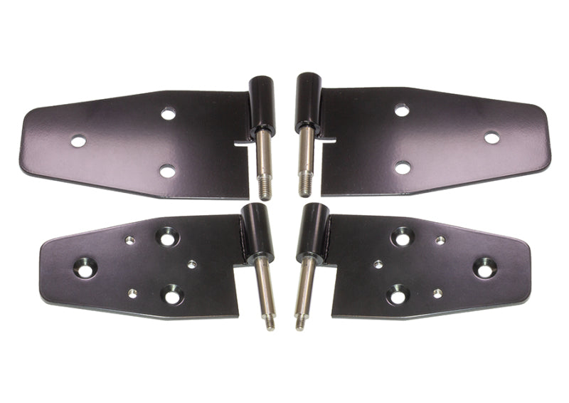 Kentrol 50719 03-06 Jeep Wrangler TJ Door Hinge Set of 4 Pieces Black