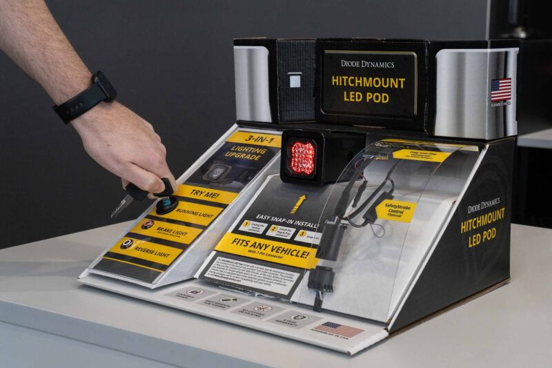 Diode Dynamics XM0205 Stage Series Hitch Mount POP Countertop Display
