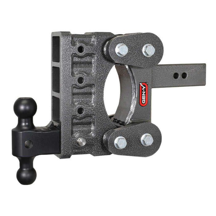 GEN-Y Hitch GH-1314 Gen-Y The Boss Torsion-Flex 2.5in Shank 6in Drop 2.4K TW 21K Hitch w/GH-061 Dual-Ball