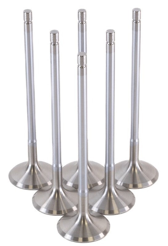 GSC Power Division 2195-6 GSC P-D Toyota G16E-GTS 32mm Head (STD) Chrome Polished Exhaust Valve - Set of 6