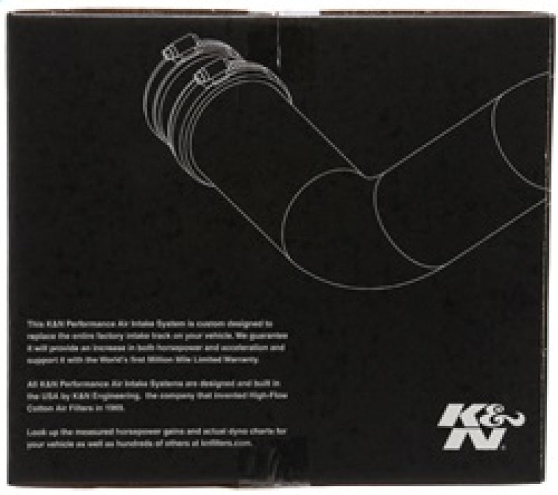 K&N Engineering 69-3528TS K&N 10-11 Ford Taurus 3.5L V6 Silver Typhoon Cold Air Intake