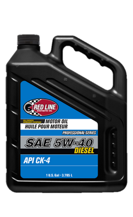 Red Line 12715 Pro-Series Diesel CK4 5W40 Motor Oil - Gallon