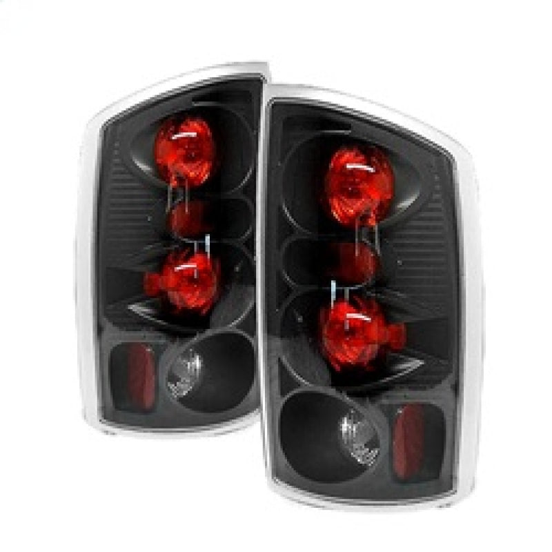 SPYDER 5002525 Spyder Dodge RAM 02-06 1500/RAM 2500/3500 03-06 Euro Style Tail Lights Black ALT-YD-DRAM02-BK