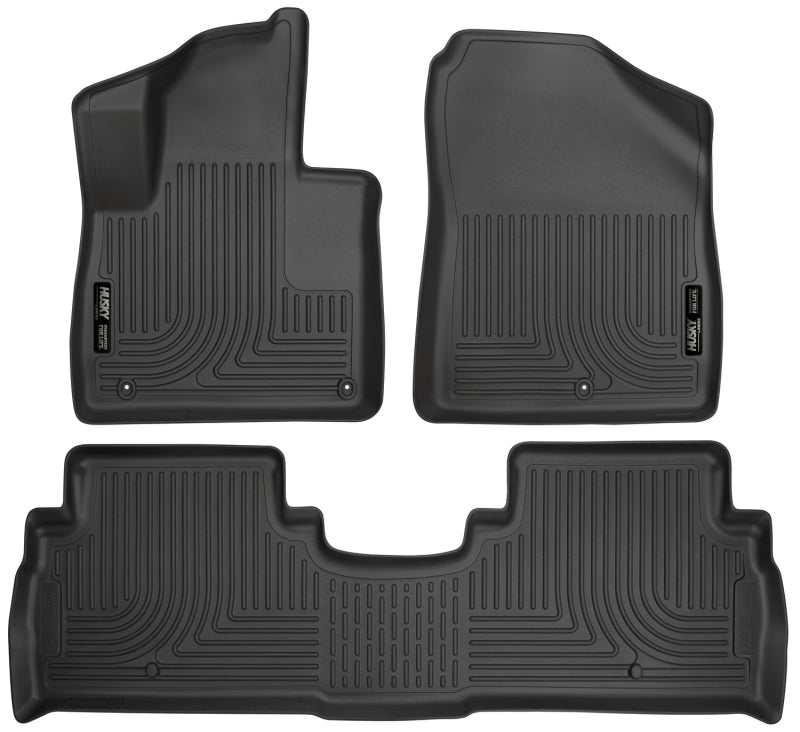 Husky Liners 98691 2016 Kia Sorento WeatherBeater Combo Black Floor Liners