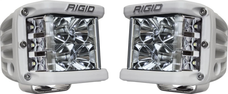 Rigid Industries 862113 D-SS - Flood - Set of 2 - White Housing