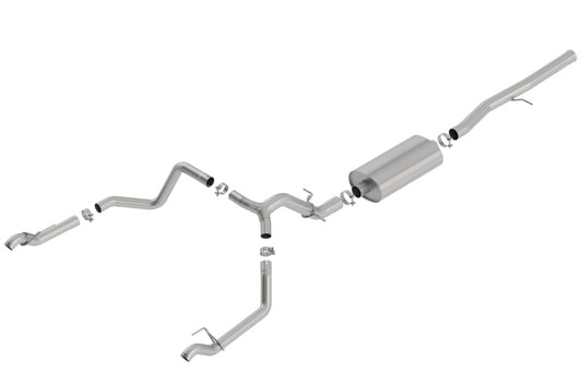 Borla 140771 19 Chevrolet Silverado/GMC Sierra 1500 6.2L SS Touring Catback Exhaust