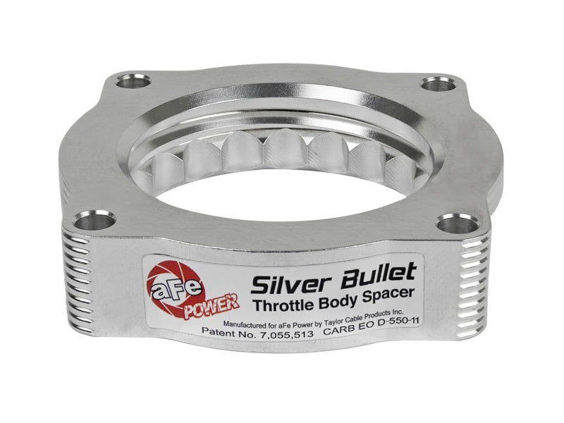 aFe 46-31001 Silver Bullet Throttle Body Spacer N62 Only BMW (E53) 04-09 5series (E60) 04-09 6series (E63/64)