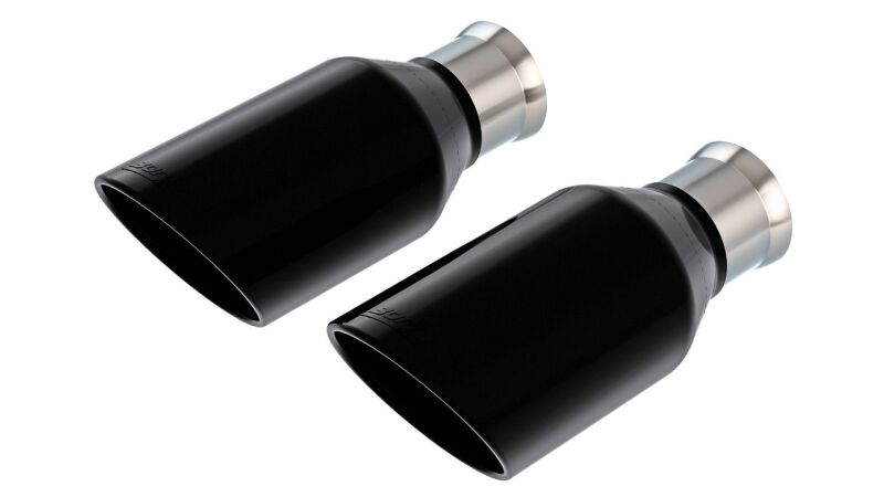 Borla 60718BC 21-22 Dodge RAM 1500 TRX 6.2L V8 4WD CCSB 5in. Black Chrome-Plated Optional Tips - 304SS