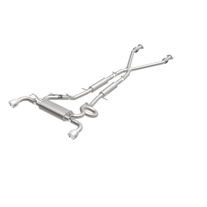 Magnaflow 19135 MagnaFlow Cat-Back 09-17 Nissan 370Z V6 3.7L Street Series SS 2.25in Dual Split Rear Exit Exhaust