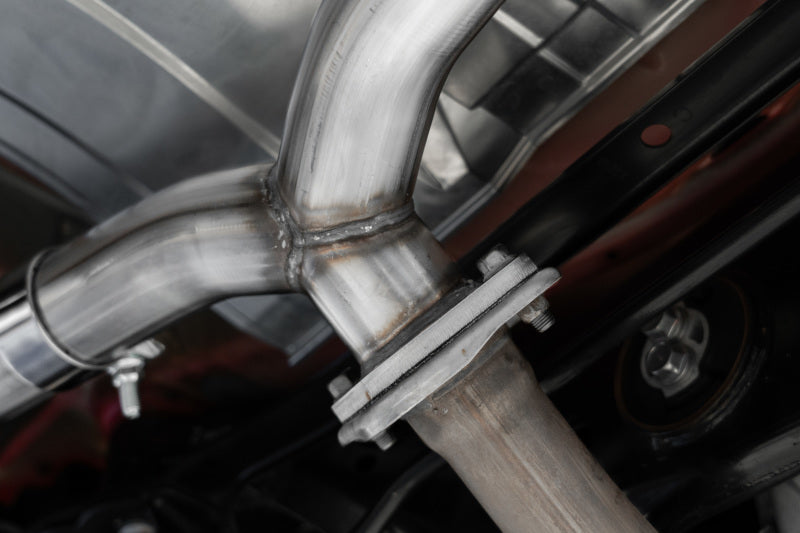 MBRP S48053CF 2022 Subaru BRZ 2.4L/Toyota GR86 2.4L 2.5in Dual Split Rear Exit w/5in OD CF Tips - T304