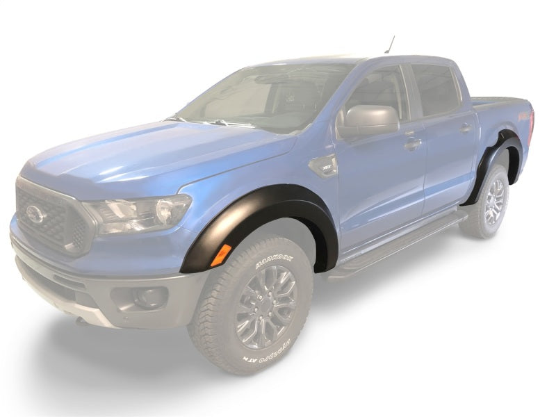 Bushwacker 20953-02 2019 Ford Ranger Supercrew Extend-A-Fender Style Flares 4pc - Black